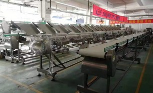 海參捕撈季將至，海參重量大小自動(dòng)分級秤正緊密備貨中